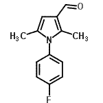 CAS#: 119673-50-6， 1-(4-Fluorophenyl)-2,5-Dimethyl-1H-Pyrrole-3-Carbaldehyde
