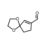 CAS#: 119728-97-1， 1,4-Dioxaspiro[4.4]Non-6-Ene-7-Carbaldehyde