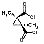 CAS#: 119908-74-6， (1R,2S)-1,2-Dimethyl-1,2-Cyclopropanedicarbonyl Dichloride