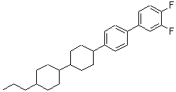 CAS#: 119990-81-7， 1,2-Difluoro-4-[4-[4-(4-Propylcyclohexyl)Cyclohexyl]Phenyl]Benzene
