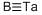 structure of CAS# 12007-07-7, Tantalum Boride;336165_Aldrich;Tantalum Boride (1:1)