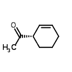 CAS 登录号：120083-09-2， 1-[(1S)-2-环己烯-1-基]乙酮