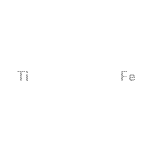 structure of CAS# 12023-04-0, Iron - Titanium (1:1);IRON TITANIUM POWDER;iron, compound with titanium (1:1)