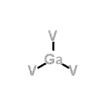 structure of CAS# 12024-15-6, Vanadiumgallide