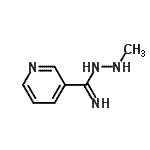 CAS 登录号：120241-68-1， 3-吡啶亚氨酸2-甲基酰肼