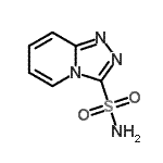 CAS 登录号：120267-05-2， [1,2,4]三唑并[4,5-a]吡啶-3-磺酰胺