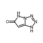 CAS 登录号：120379-91-1， 1H-吡唑并[1,5-d]四唑-6(5H)-酮