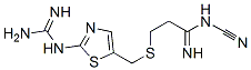 CAS#: 120399-38-4， N'-Cyano-3-[[2-(Diaminomethylideneamino)-1,3-Thiazol-5-Yl]Methylsulfanyl]Propanimidamide