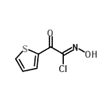 CAS 登录号：120450-98-8， (1Z)-N-羟基-2-氧代-2-(2-噻吩基)亚氨代乙酰氯