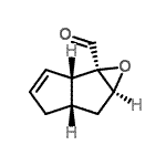 CAS 登录号：120584-58-9， (1aR,1bR,4aS,5aS)-4,4A,5,5A-四氢二并环戊烯并[1,2-b]环氧乙烯-1A(1bH)-甲醛