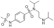 CAS#: 120688-08-6， 4-Methanesulfonamido-N-Propan-2-Yl-N-[2-(Propan-2-Ylamino)Ethyl]Benzenesulfonamide