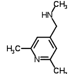 CAS 登录号：120739-86-8， 1-(2,6-二甲基-4-吡啶基)-N-甲基甲胺