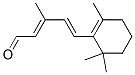 CAS#: 1209-68-3， (2E,4E)-3-Methyl-5-(2,6,6-Trimethyl-1-Cyclohexenyl)Penta-2,4-Dienal