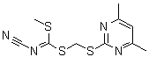 CAS#: 120958-21-6， [(4,6-Dimethyl-2-Pyrimidinyl)Sulfanyl]Methyl Methyl Cyanocarbonodithioimidate