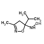 CAS#: 121556-97-6， N-Hydroxy-5-Isopropyl-3-Methyl-4,5-Dihydro-1,2-Oxazol-5-Amine