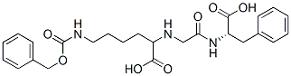 CAS 登录号：121613-01-2， 2-[[(2S)-1-(羧甲基氨基)-1-氧代-3-苯基丙烷-2-基]氨基]-6-(苯基甲氧羰基氨基)己酸