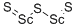 结构式 CAS# 12166-29-9, 硫化钪