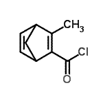 CAS 登录号：121675-98-7， 3-甲基双环[2.2.1]庚-2,5-二烯-2-甲酰氯