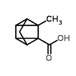 CAS 登录号：121676-03-7， 5-甲基四环[3.2.0.0<sup>2,7</sup>.0<sup>4,6</sup>]庚烷-1-羧酸
