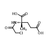 CAS#: 121704-30-1， N-(Chloroacetyl)-2-Methyl-L-Glutamic Acid