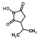 CAS#: 121757-21-9， 1-Hydroxy-3-Isopropyl-2,5-Pyrrolidinedione