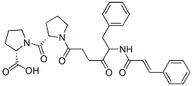 CAS#: 121822-29-5， (5-Cinnamido-4-Oxo-6-Phenylhexanoyl)Prolyl-Proline