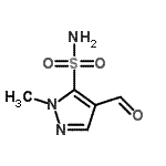 CAS#: 121905-03-1， 4-Formyl-1-Methyl-1H-Pyrazole-5-Sulfonamide