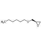 CAS 登录号：121906-43-2， (2R)-2-[(己氧基)甲基]环氧乙烷