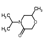 CAS 登录号：121923-44-2， 4-异丙基-6-甲基-3-吗啉酮