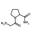 CAS 登录号：122000-62-8， 1-丙酰基脯氨酰胺