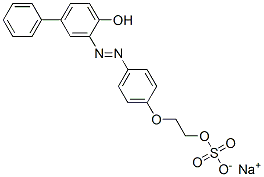 CAS#: 12235-21-1， Sodium 2-[4-[(4-Hydroxybiphenyl-3-Yl)Azo]Phenoxy]Ethyl Sulphate