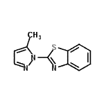 CAS#: 122500-80-5， 2-(5-Methyl-1H-Pyrazol-1-Yl)-1,3-Benzothiazole
