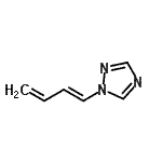 CAS 登录号：122535-72-2， 1-[(1E)-1,3-丁二烯-1-基]-1H-1,2,4-三唑