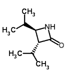 CAS#: 122717-19-5， (3R,4R)-3,4-Diisopropyl-2-Azetidinone