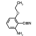 CAS 登录号：123241-42-9， 2-氨基-6-乙氧基苯甲腈