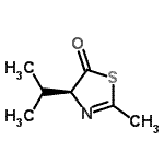 CAS 登录号：123277-66-7， (4S)-4-异丙基-2-甲基-1,3-噻唑-5(4H)-酮