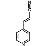 CAS#: 123293-72-1， (2E)-3-(4-Pyridinyl)Acrylonitrile