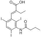 CAS 登录号:1233-53-0, 丁碘桂酸