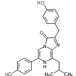 CAS#: 123437-24-1， 2-(4-Hydroxybenzyl)-6-(4-Hydroxyphenyl)-8-Isobutylimidazo[1,2-a]Pyrazin-3(7H)-One
