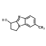 CAS 登录号：123567-31-7， 7-甲基-2,3-二氢-1H-吡咯并[1,2-a]苯并咪唑-3-醇