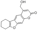CAS 登录号：123577-48-0， 4-(羟基甲基)-6,7,8,9-四氢-[1]苯并呋喃并[3,2-g]苯并吡喃-2-酮