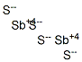 CAS 登录号：12359-48-7， 四硫化二锑