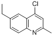 CAS#: 123638-09-5， 4-Chloro-6-Ethyl-2-Methyl-Quinoline