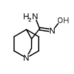 CAS#: 123837-16-1， N-Hydroxyquinuclidine-3-Carboximidamide