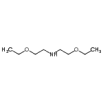 结构式 CAS# 124-21-0, 2-乙氧基-N-(2-乙氧基乙基)乙胺