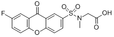 CAS#: 124066-40-6， 2-[(7-Fluoro-9-Oxoxanthen-2-Yl)Sulfonyl-Methylamino]Acetic Acid