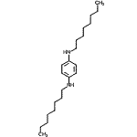 CAS 登录号：1241-28-7， N,N'-二辛基-1,4-苯二胺