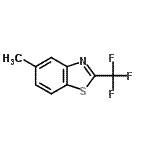 CAS 登录号：124168-45-2， 5-甲基-2-(三氟甲基)-1,3-苯并噻唑
