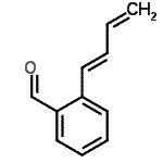 CAS 登录号：124300-57-8， 2-[(1E)-1,3-丁二烯-1-基]苯甲醛