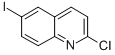 结构式 CAS# 124467-20-5, 2-氯-6-碘-喹啉